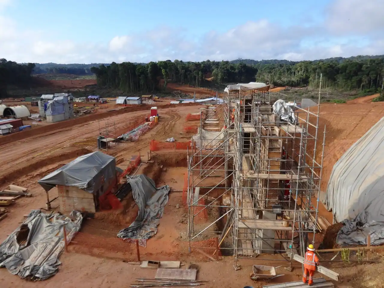 Obra civil industrial